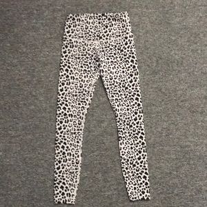 varley cheetah leggings